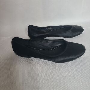 Ralph Lauren Black Calf leather Women Ballet flats Size 6B